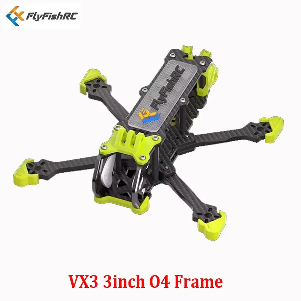 FlyFishRC Volador VX3 VX3.5 O4 FPV Frame 3 inch 3.5 inch Compatibel met O4 Air Unit Voor FPV RC Freestyle Quadcopter Kit