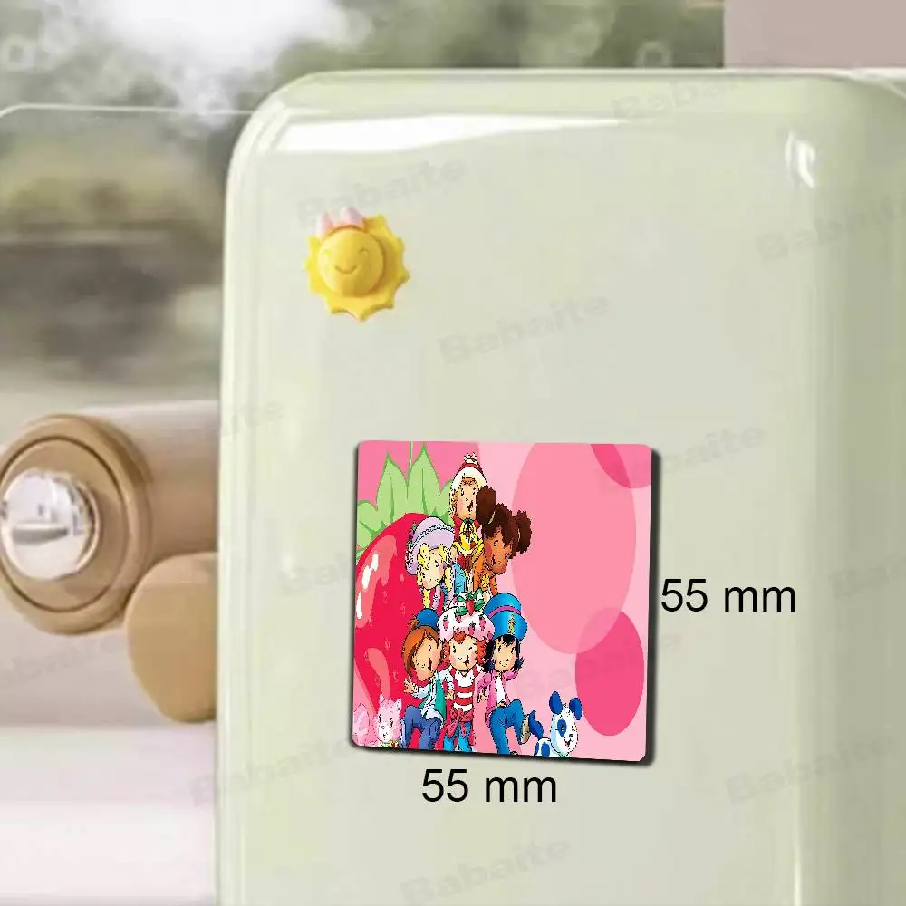 S-Strawberry Cute S-Shortcake-S Magnets Personalized Fridge Magnets Custom Magnets For Kitchen Home Decoration Gift