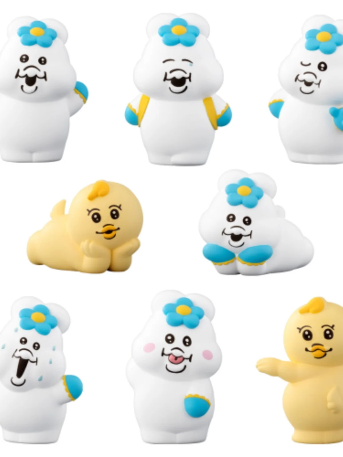 

Милый предмет для дисплея, йогурт, фея, элупач, друг, статическая фигурка, игрушка, Коллекционная коробка для яиц, мультяшная аниме-модель, игрушка