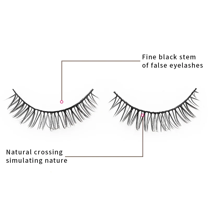 Natürliche Manga-Wimpern, Make-up, Maquiagem, günstige Artikel, Anime-Wimpern, Wimpernverlängerung, einzelne Wimpern, Cils – Detail 6