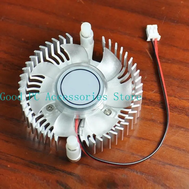 

652F 5V 12V Graphics Heatsink Cooling Fan Radiator for IC computer Thermal 2.0Plug Computer Graphics Radiator