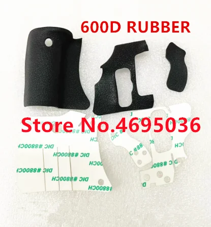 

3PCS/ NEW Body Rubber Shell For Canon EOS 600D Digital Camera Repair Part +Tape