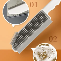 Gap Silicone Brush Multifunctional Bathroom Countertop Kitchen Three-in-one Cleaning Tool New Bathroom Supplies