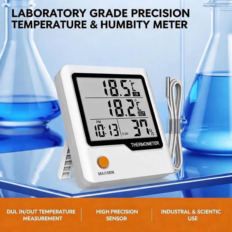 BT-3 Thermohygrometer, electronic high-precision medical laboratory, special thermometer for pharmacy refrigerators