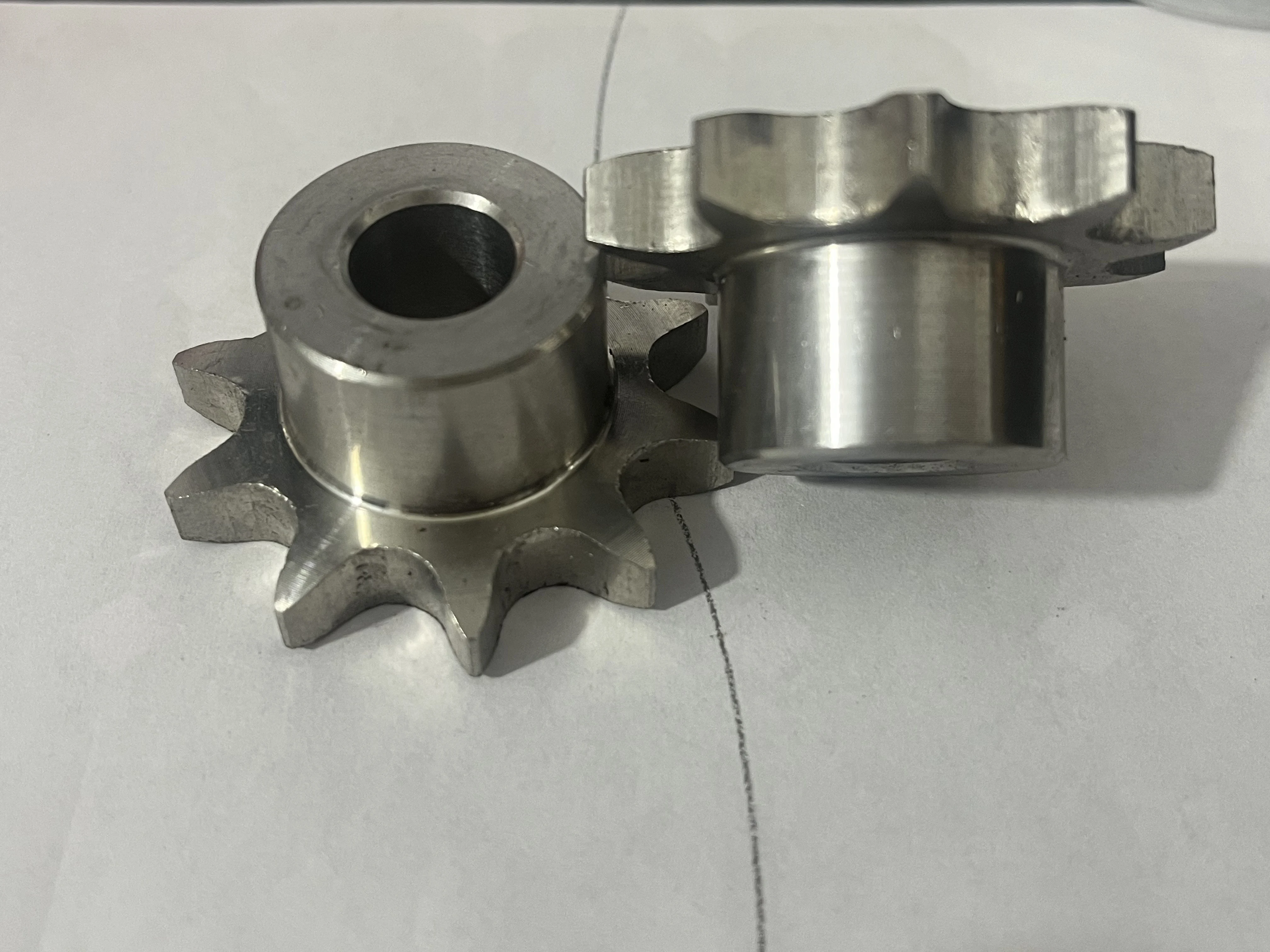 10A Roller Chain Sprocket 10/11/12/13/14/15/16/17/18/19/20-25 Tooth 304 Stainless Steel, Bore 5/16
