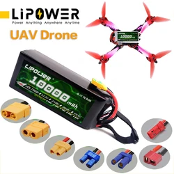 10000mAh Lipo Drone UAV lithium Battery Quadcopter Four Axis 7.4V 11.1V 14.8V 18.5V 22.2V For RC Car FPV Racing Truck Boat Part