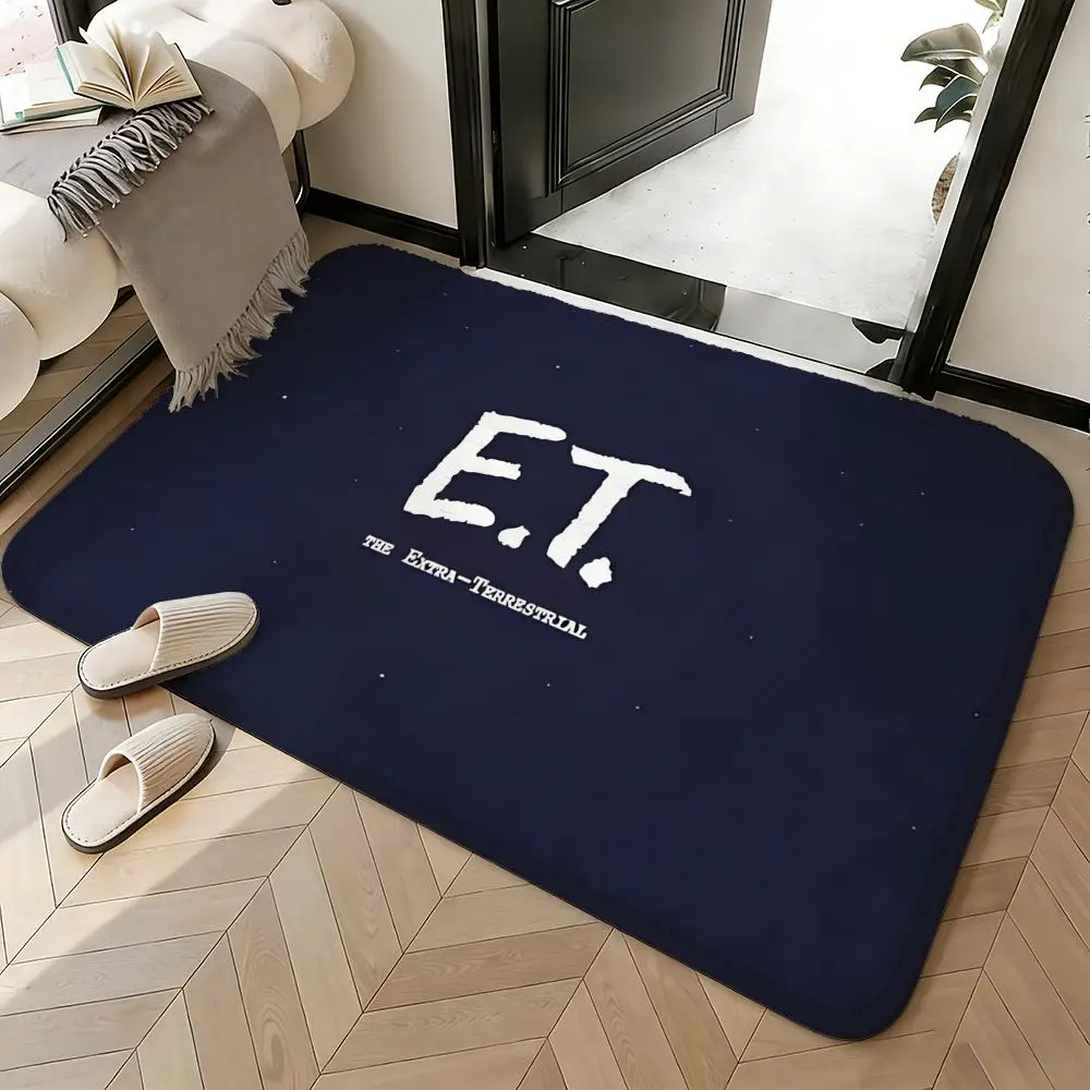 Soft Absorbent Non-Slip Rug Movie E.T. the Extra-Terrestrial Floor Mat Home Decor Doormat Bedroom Floor Mat Shower Carpet