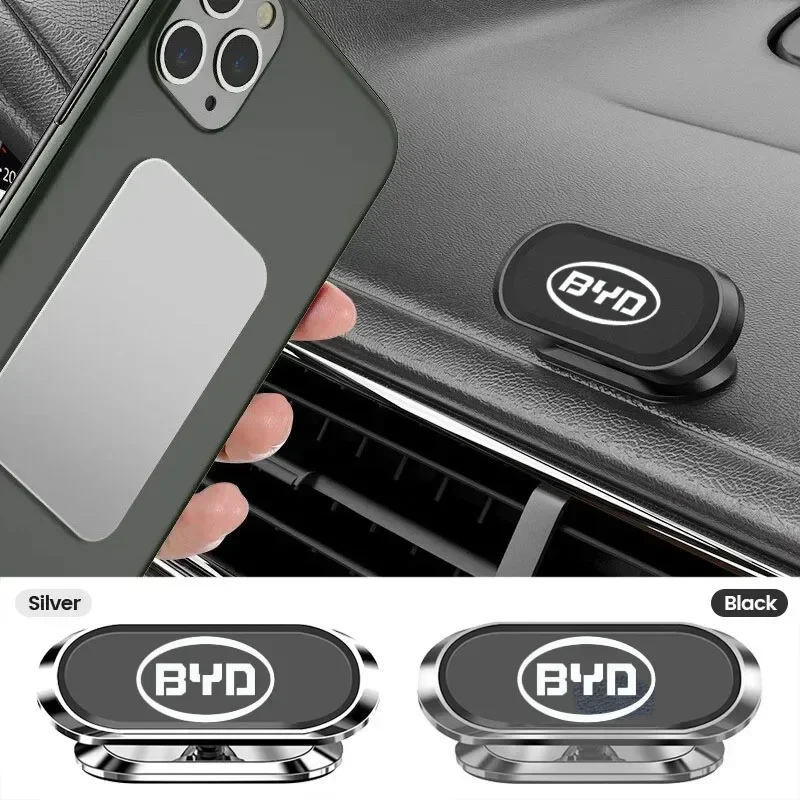 Car Magnetic Bracket Center Console 360 Degrees Phone Bracket For BYD Atto 3 Act 3 Tang F3 E6 Dmi Yuan plus Song plus ev f0 f3