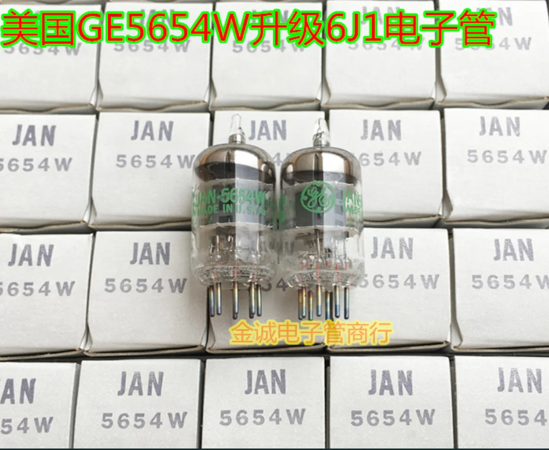 Brand new America GE 5654W Electronic Tube Super beautiful sound Can replace 6J1 6Ж1 6AK5 EF95