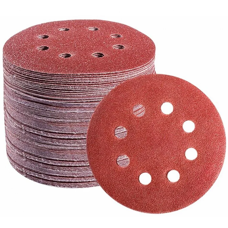 72pcs-set 1440pcs-carton Assorted Grit Sanding Discs 5