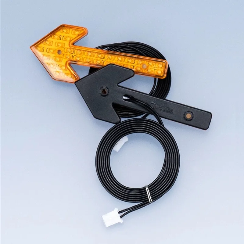 JTS-011 Arrow Warning Light & Hazard Flasher Upgrade Parts for Tamiya 1/14 RC Tractor Dump Truck, King Hauler Model