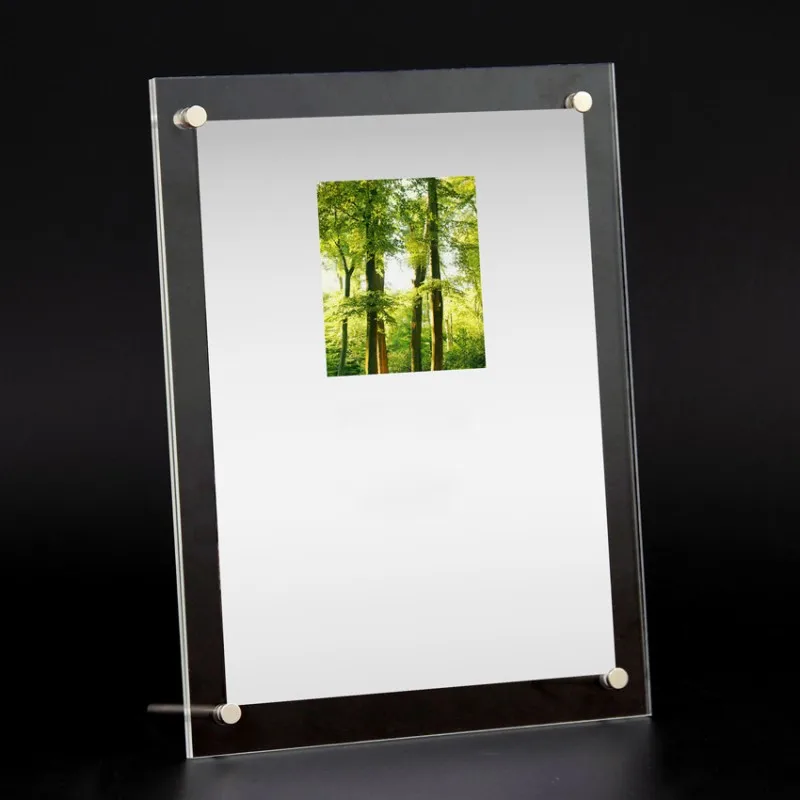 A4 Acrylic Photo Frame Plastic Desktop Display Screen