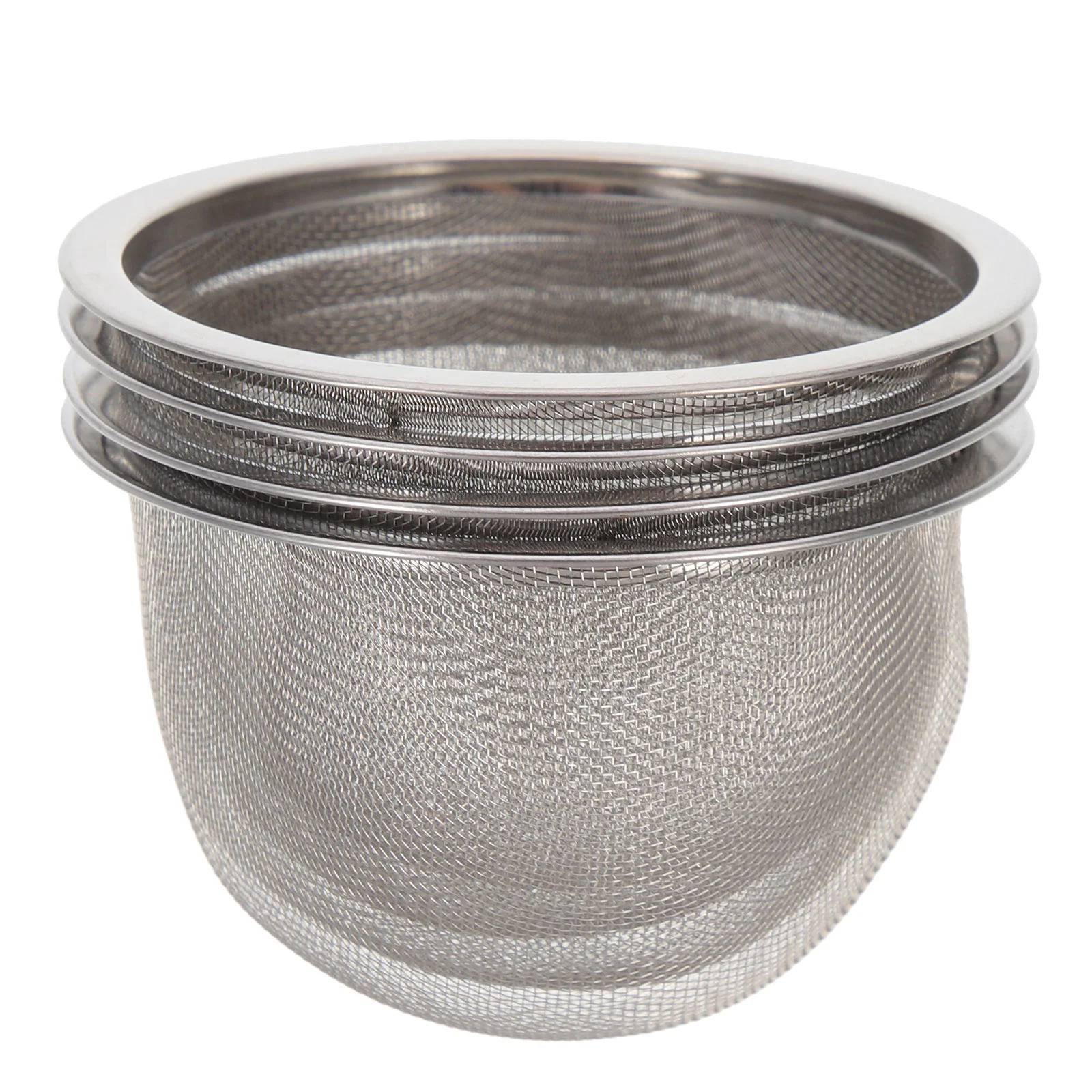 

4 Pcs Teapot Strainer Residue Filter Coffee Metal Infuser Insert Home Supplies Mesh Milk Strainers Ball