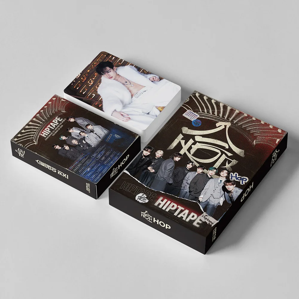 Stray Kids Ensemble de collection de 55 pièces – Album de cartes postales et de cartes photo pour les fans de K-pop
