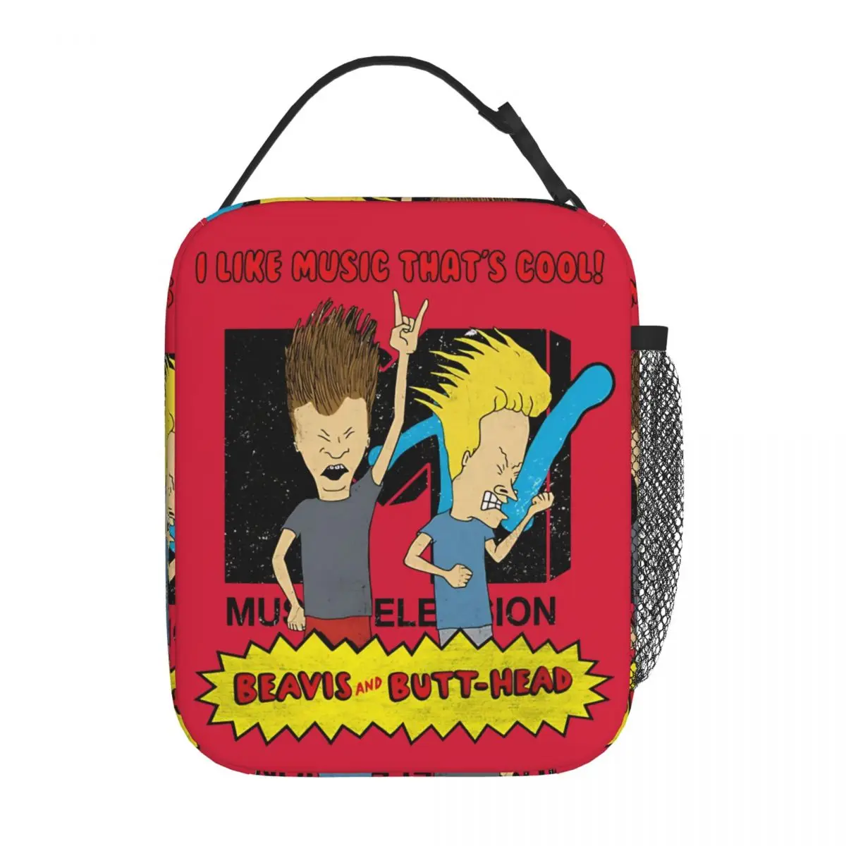 beavis-e-butthead-i-like-music-lancheiras-isoladas-a-prova-de-vazamentos-recipiente-de-refeicao-bolsa-termica-tote-lunch-box-bento-bolsa