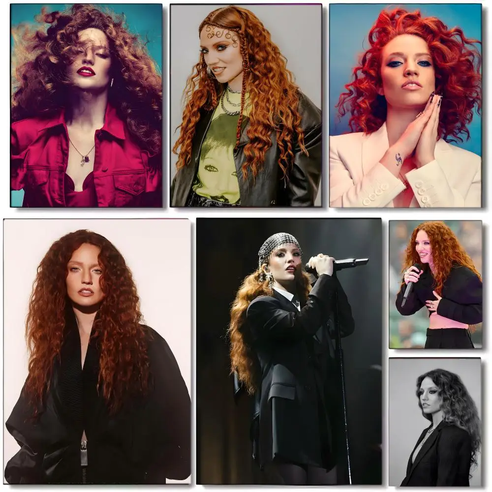 British Singer J-Jess Glynne Poster Wall art print art suitable for living room bedroom bar parlor home decor gift