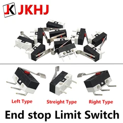 10pcs/Lot Limit Switch 3D Printer Parts End Stop Micro for I3 Delta Kossel Makerbot Printer RAMPS 1.4 DIY Accessories