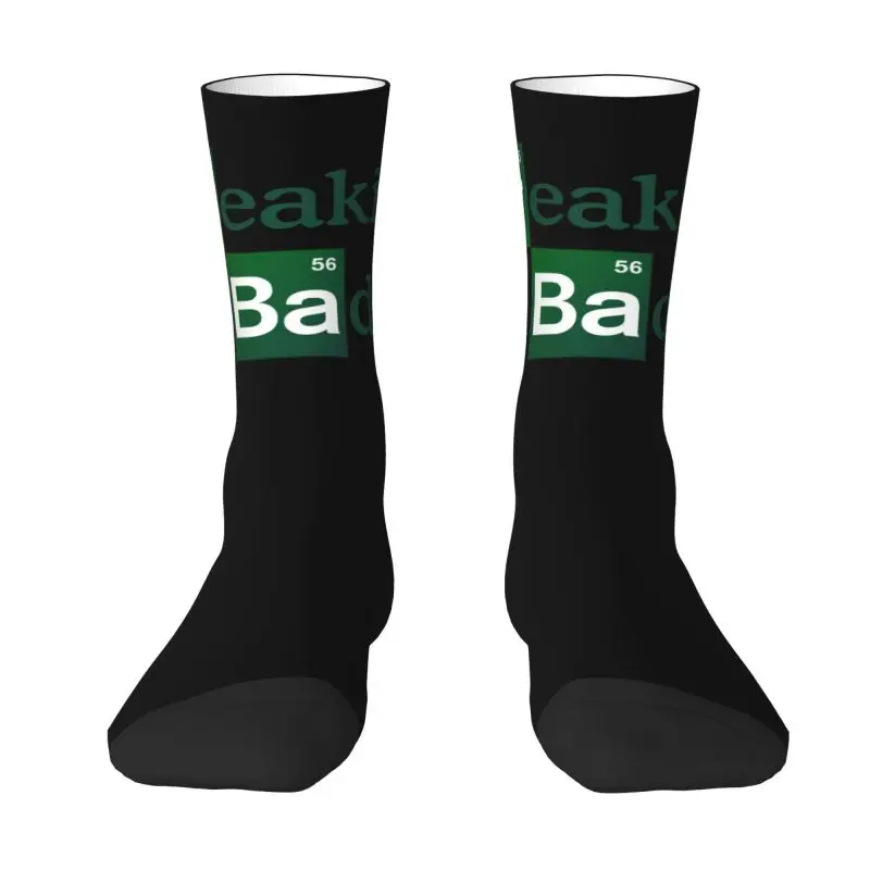 Breaking Bad Men Women Crew Socks Unisex Kawaii 3D Print Dress Socks