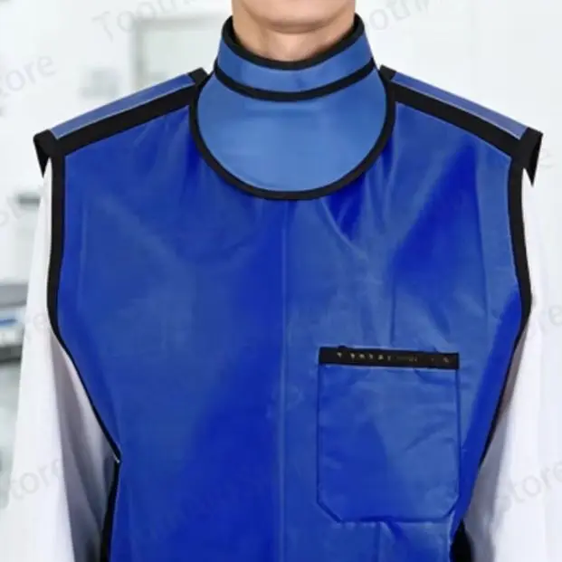 Dental X Ray Radiation Protection Lead Vest 0.35 Mm Short Apron Protective Clothing for Medical Imaging