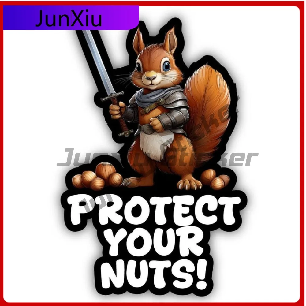 

Protect Your Nuts Vinyl Sticker Exterior Accessories Adult Humor Funny Adult Joke Blue Collar Car Truck Laptop Motorcycle Decals