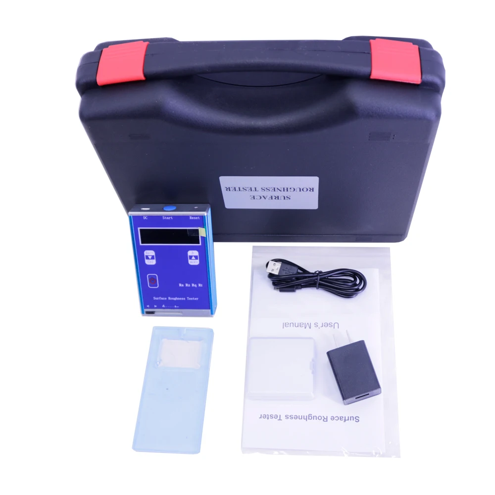 KR110B Surface Roughness Tester 4 Measurement Parameters: Ra, Rz, Rq, Rt Digital Roughness Tester