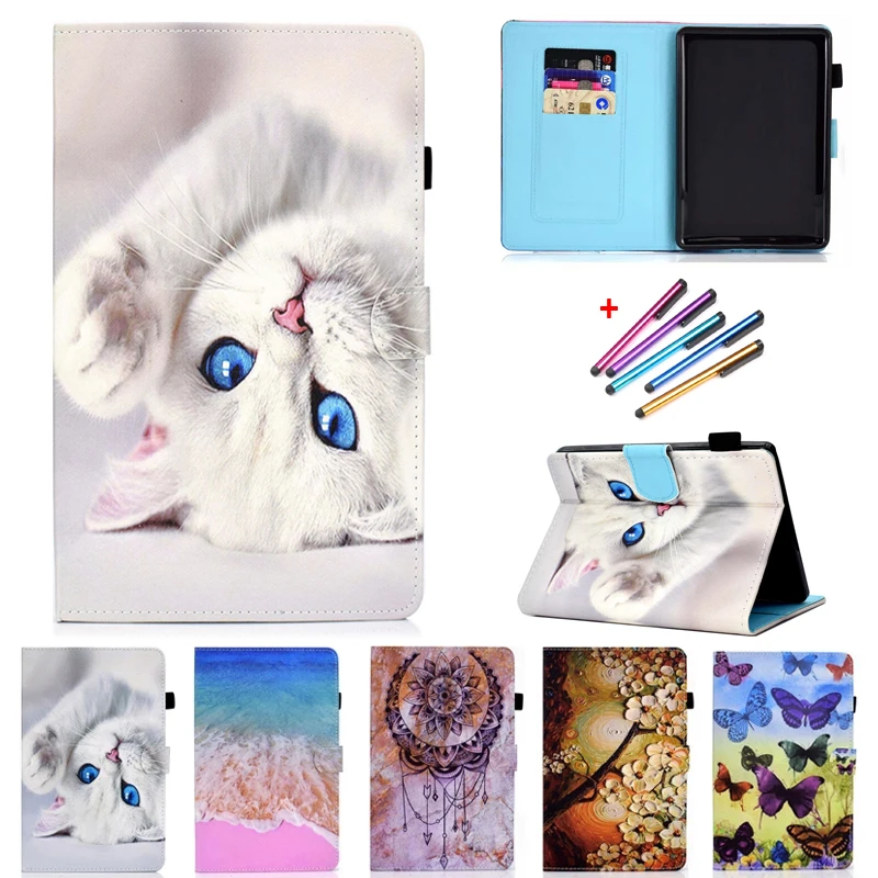 Funda For Kindle Paperwhite 2021 Case 11th Generation Cute Pattern Wallet Ebook Cover For Etui Kindle Paperwhite 2021 Case Kids