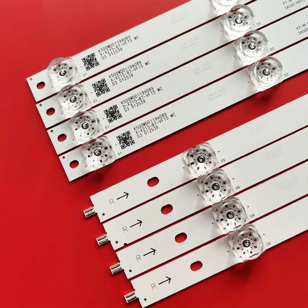 8 pezzi LED 4708-K500WD-A3113N01 KG50D09-ZC26AG-0150D1UDVB 50UK950 SL5020V12 50D100U 50DU1000U K500WD01 K500WDD1 A3 A4 303KG 500001