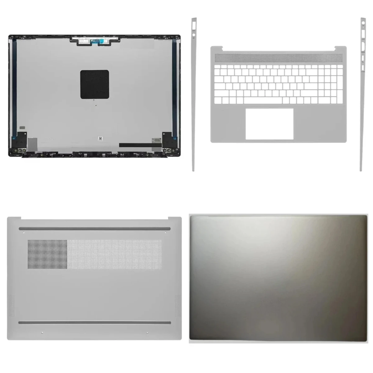Compatible with Star Book Pro 16, 16-ab, TPN-W161 2023 laptop: LCD top cover, screen bezel, palm rest, bottom base hinge