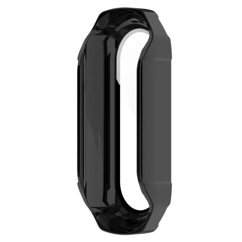 Cubierta protectora de cobertura completa Protector de pantalla 2 en 1 para Miband 6 7 Band 5 4 funda de reloj película protectora vidrio suave antiarañazos