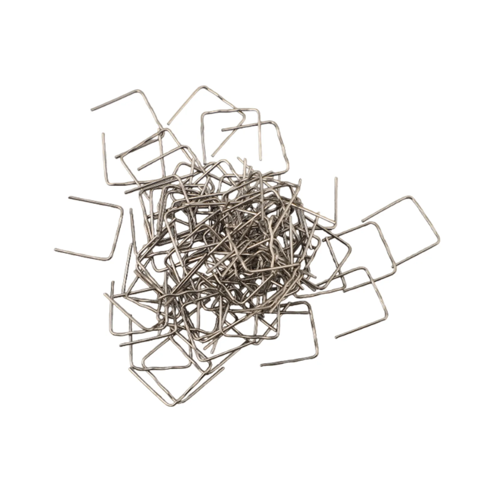 100pcs 0.6/0.8mm Hot Stapler Staples 304 Stainless Steel Welding Gun Nails For Plastic Welding Car Bumper Repair