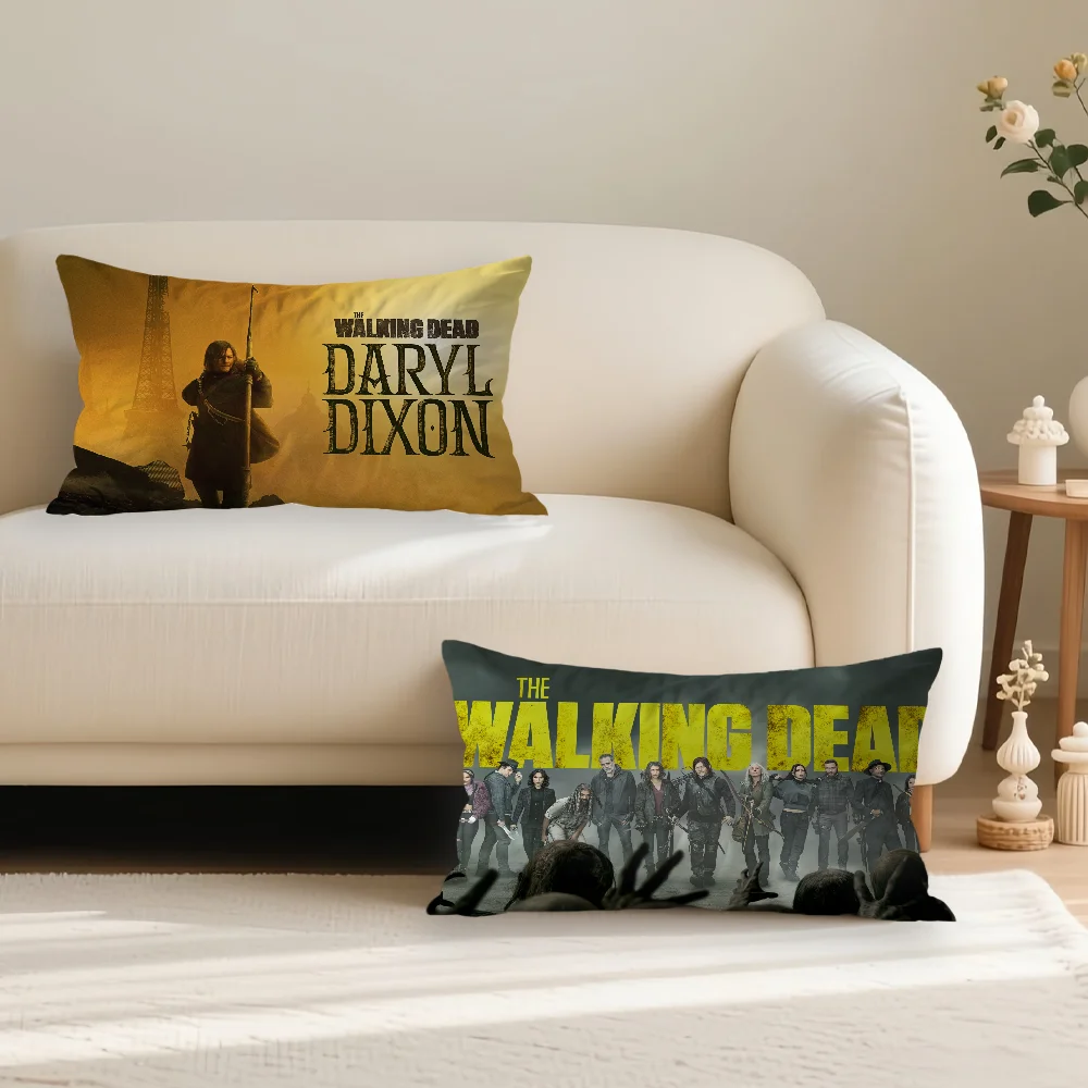 TV series The W-Walking D-Dead Pillow Case Suitable For All Seasons Home Decoration Cushion Cover Suitable For Bedroom Sofa
