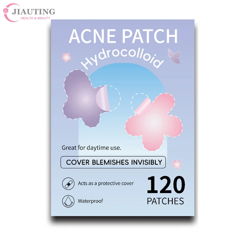 100/120PC Patch สิวดอกไม้สิว Patch สิวที่มองไม่เห็นกําจัดสิว Skin Care สติกเกอร์คอนซีลเลอร์ Face Spot เครื่องมือแต่งหน้าความงาม