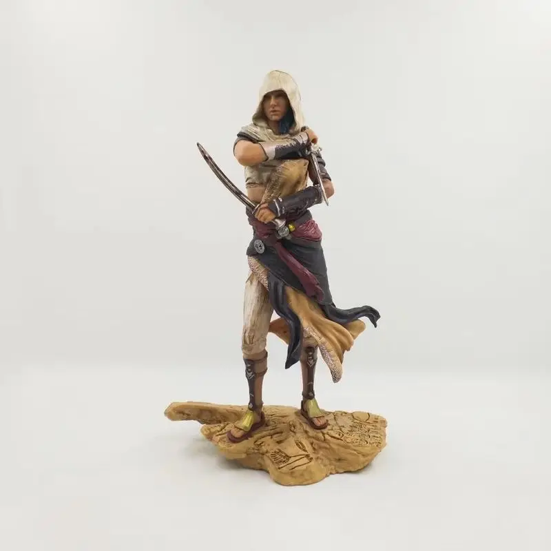 Gra Assassins Creed Origins Figurka akcji Kenway Connor Bayek Aya Figurki Zabawka Anime Model peryferyjny Ozdoba Gk Statua Prezent