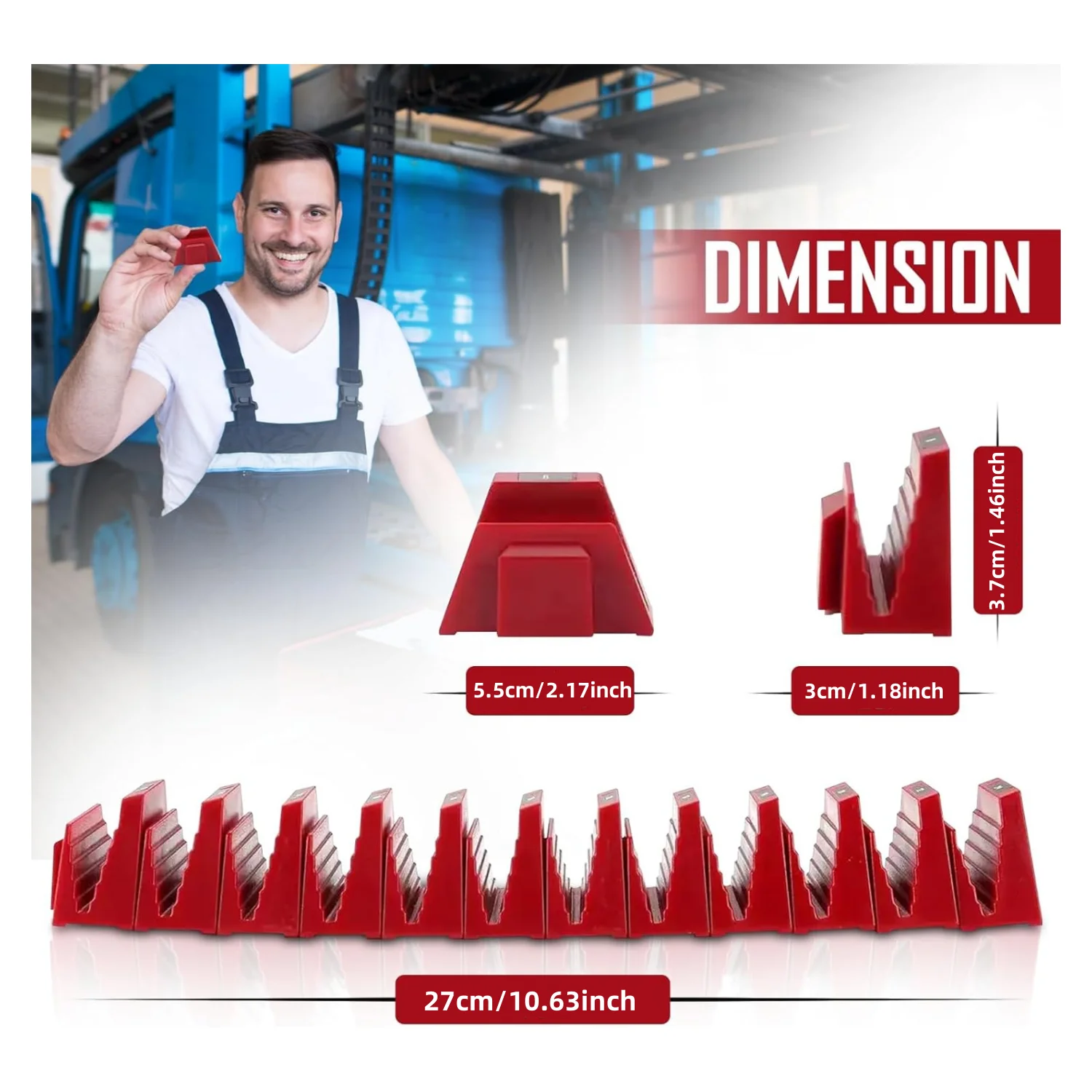 نظام وحدات منظم مفتاح الربط - 12 قطعة منظم مفتاح الربط المغناطيسي لدرج صندوق الأدوات، رف تخزين المفتاح المعياري