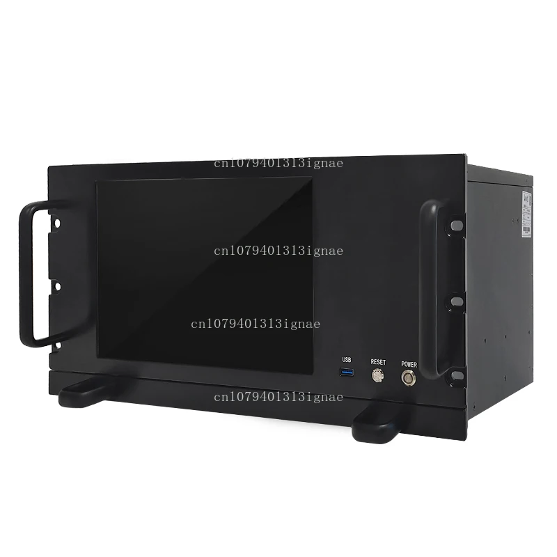 5U rack chassis with 12.1 inch high definition screen industrial equipment server workstation integrated