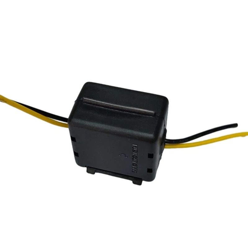 2Pcs Car Power Filter 12V Interference Proof Noises Reduction Reliable Stereo Power Supply Filter