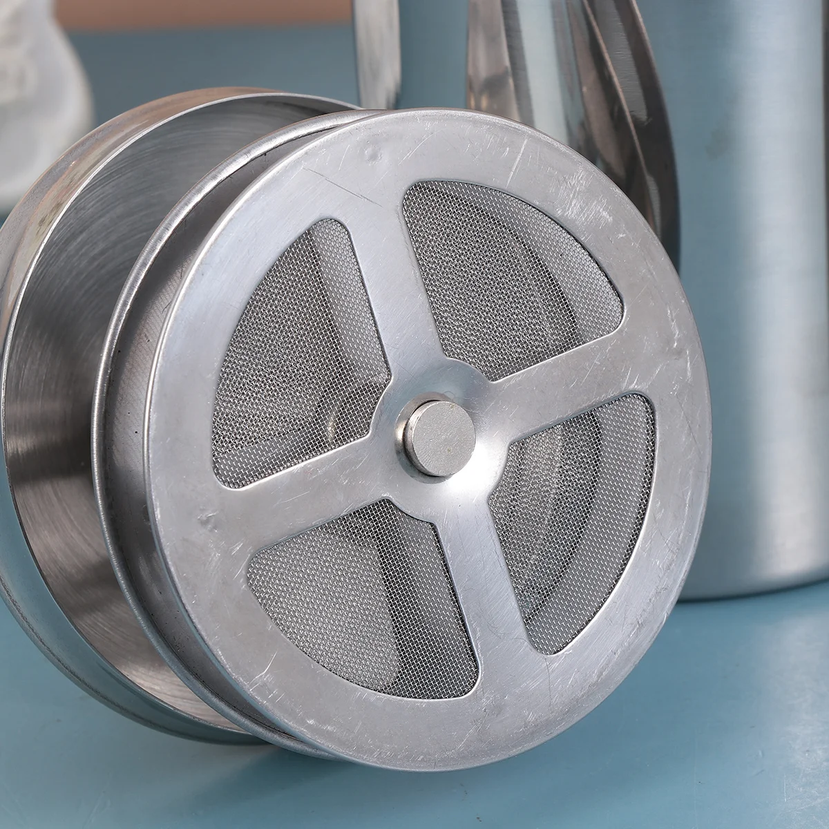 

Stainless Steel Milk Foamer 800Cc Double Mesh Manual Frother For Coffee Latte Cappuccino Handheld Mixer Home Coffee Shop Kitchen