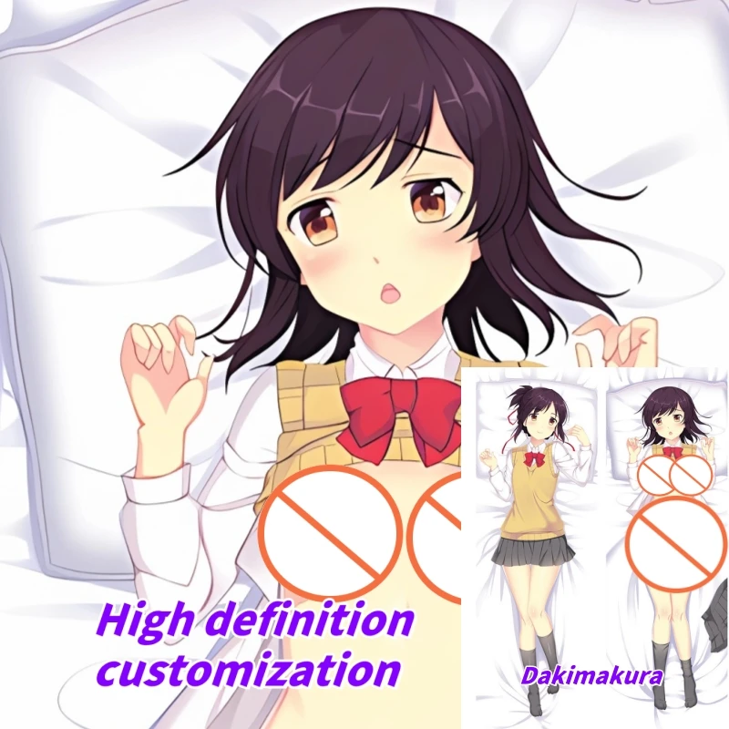 

Dakimakura Anime Pillow Case Miyamizu Mitsuha Double-sided Print Of Life-size Body Pillowcase Gifts