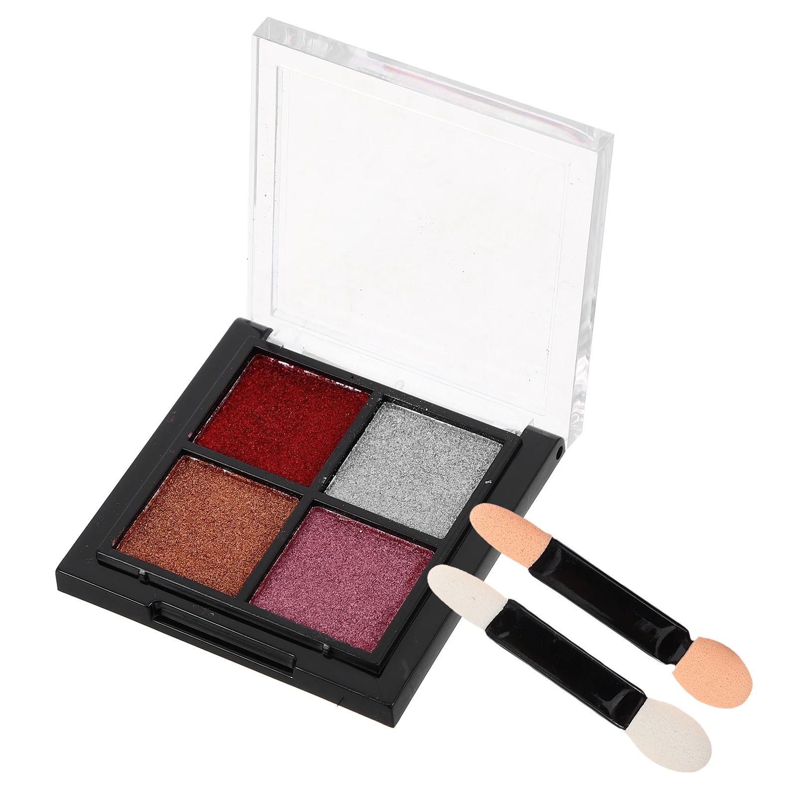 Paillettes glitter per unghie 4 colori Fiocchi scintillanti Accessori per manicure Tavolozza di polvere riflettente per decorazioni per nail art