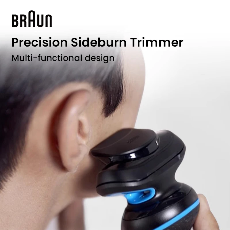 Braun Series 5 50-B4200cs Electric Shaver for Men 3D Floating Blade Foil Cutter Shaving Shaver With Sideburns Trimmer