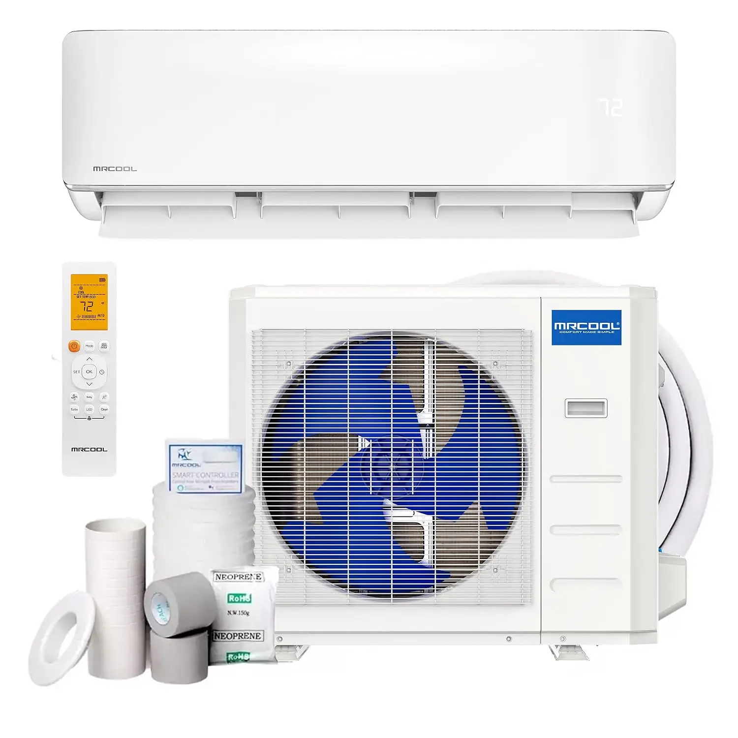 MRCOOL 24000 BTU 230V Ductless Inverter Mini Split Air Conditioner & Heat Pump System, Advantage Series - Wall-Mounted, Custom