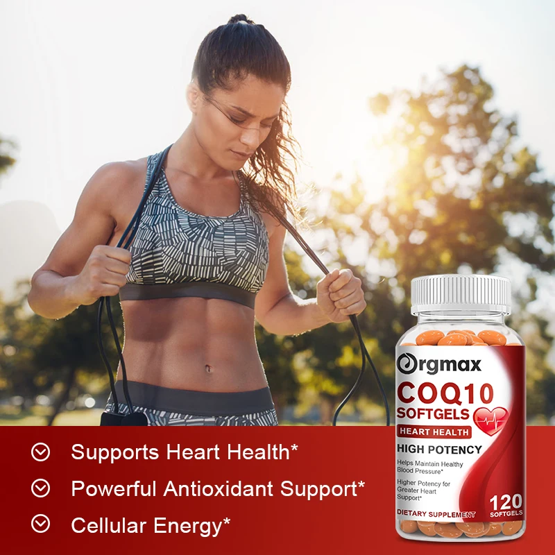 300mg Organic Ultra High Absorption COQ10 Coenzyme Q10 Blood Vessels & Heart Health Blood Pressure Balance for Old People