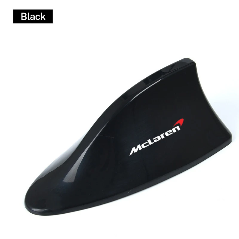 

Car Logo Roof Top Mount Shark Shape Fin Antenna Radio Signal Aeria For Mclaren 720S GT 570 600LT 540C P1 Alcantara Accessories