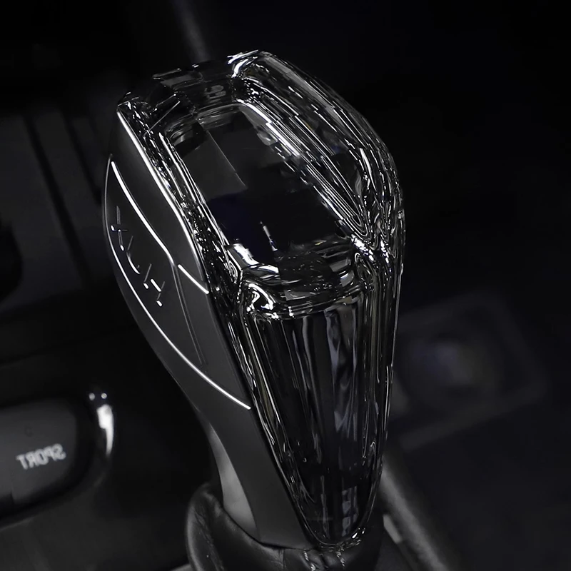Crystal Gear Shift Knob Lever Gearbox Handle With LED Light For Chevrolet Equinox BLRZER Malibu XL Seeker BLRZER Trailblazer