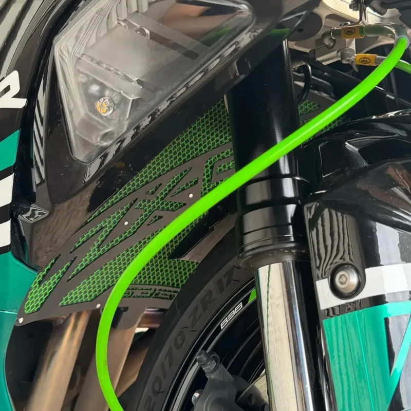 

For Kawasaki ZX-6R 636 2013-2025 Motorcycle Water Tank Net Modified Radiator Protective Cover Non-destructive Accessories