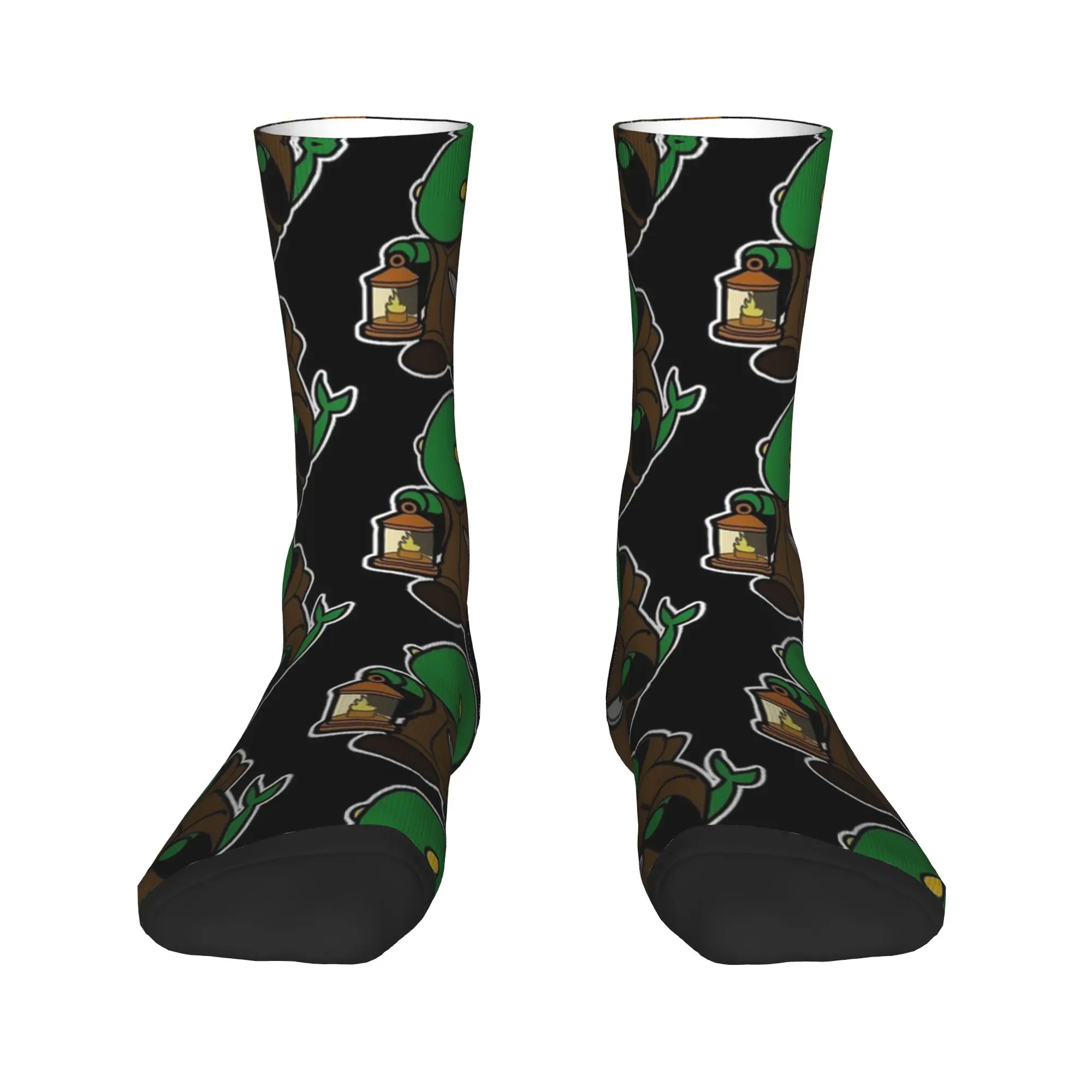 Final Fantasy Tonberry Stockings  Design Vintage Socks Autumn Anti Slip Socks Couple Skateboard Soft Socks