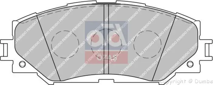 Store code: FDB1891 for brake lining ON 07 COROLLA-AURIS 1.--. 6 vvti (PREMIER)