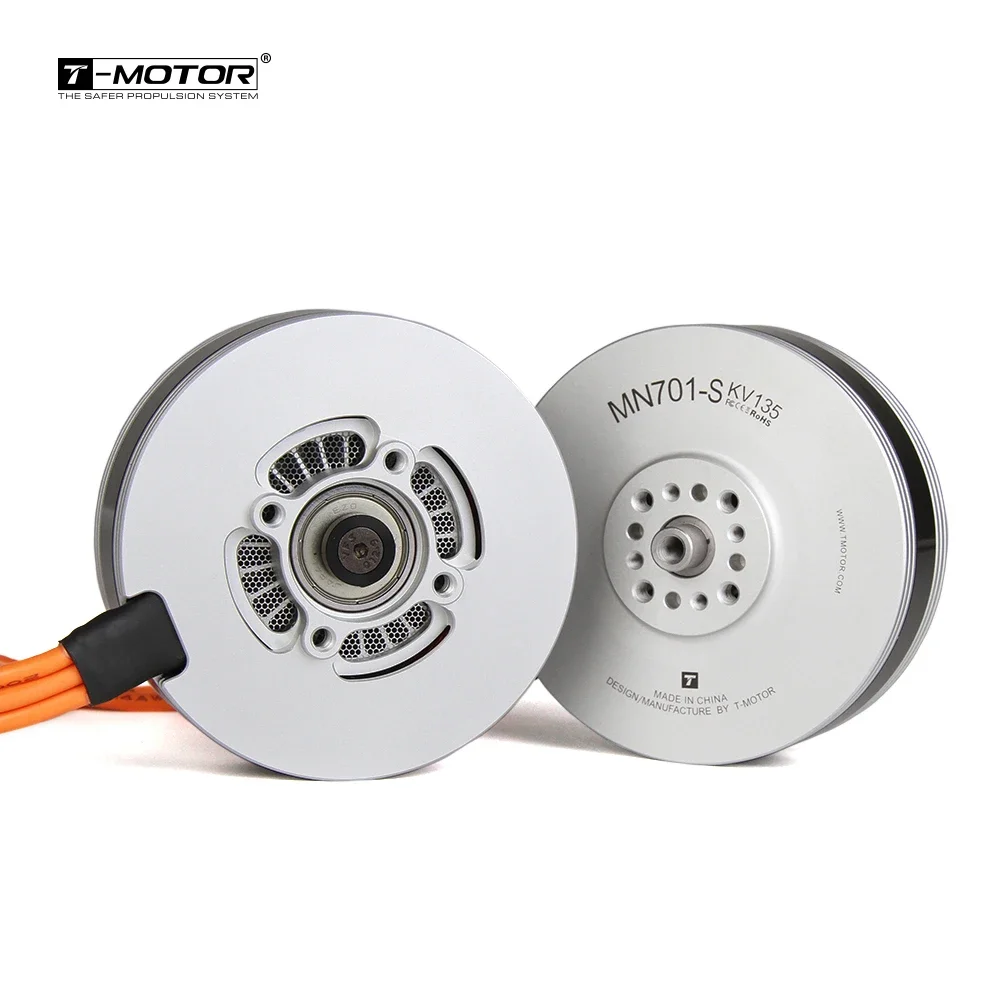 T-MOTOR MN701-S KV135 KV280 IP45 1600W 1900W 6-12S 5kg 10kg Rc Dc Motor for Multi-rotors VTOL Fixed wing