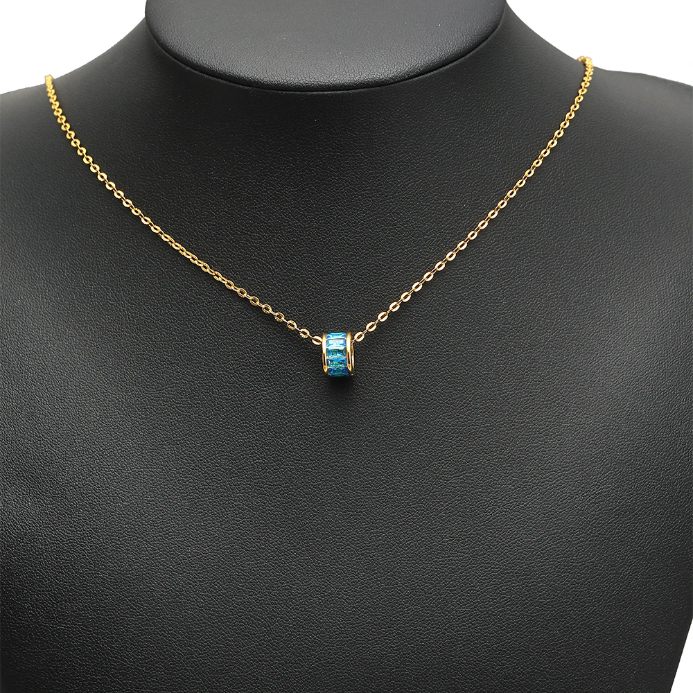 3 Stück Edelstahl-Zirkon-Radperlen, Abstandshalter-Perlen für DIY-Handgemachte Halsketten, Armbänder, Schmuckherstellung und Bastelbedarf – Detail 4