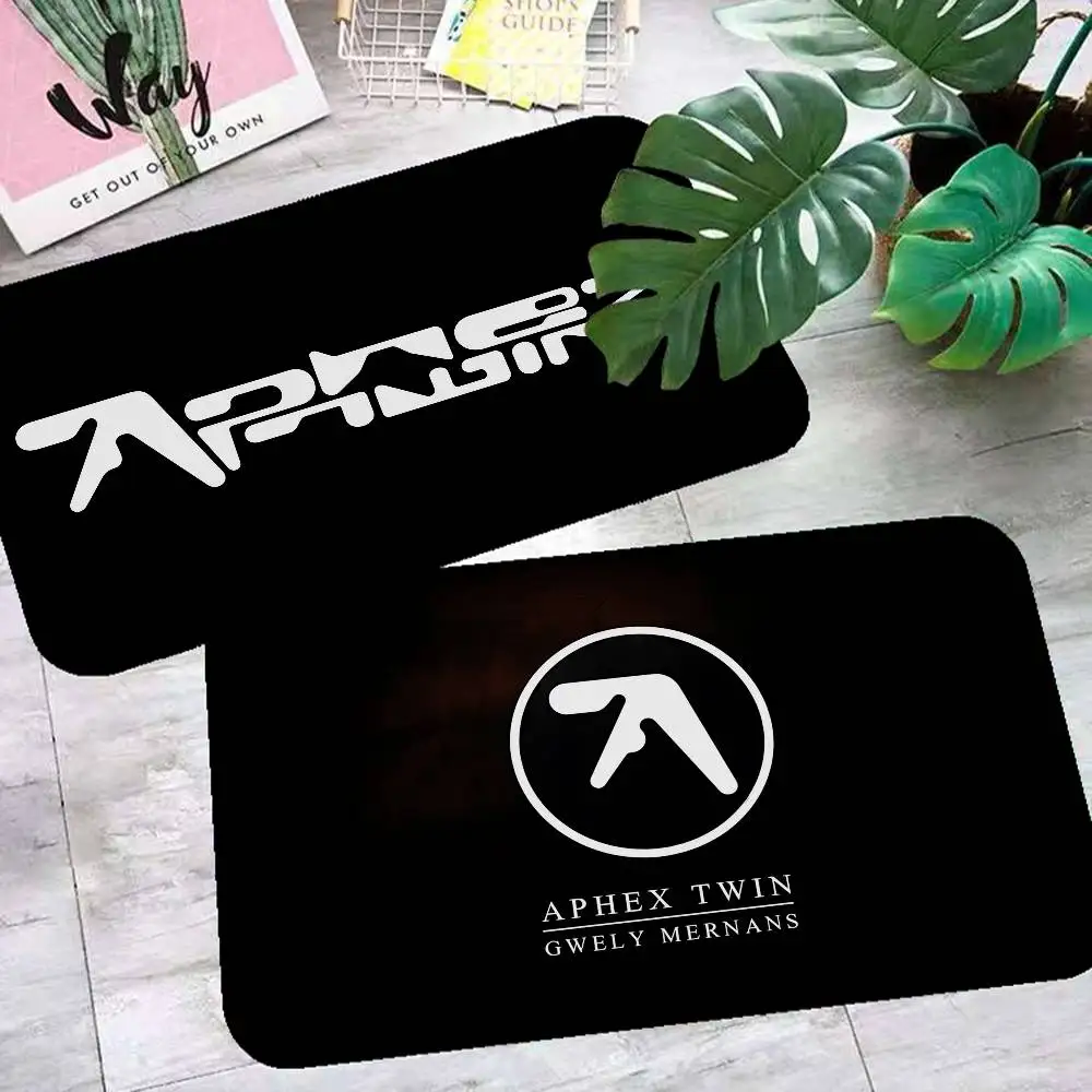 Classic Singer A-Aphex T-Twin Entrance Door Mat Nordic Style Bedroom Living Room Doormat Home Balcony Modern Home Decor
